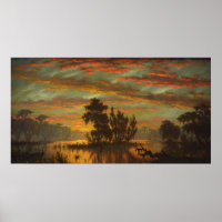 Bayou Plaquemines (1881) by Joseph Rusling Meeker