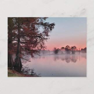 Bayou sunrise postcard
