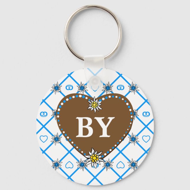 Bayrisch Modern Keychain (Front)