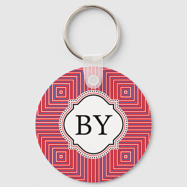 Bayrisch Modern Keychain (Front)