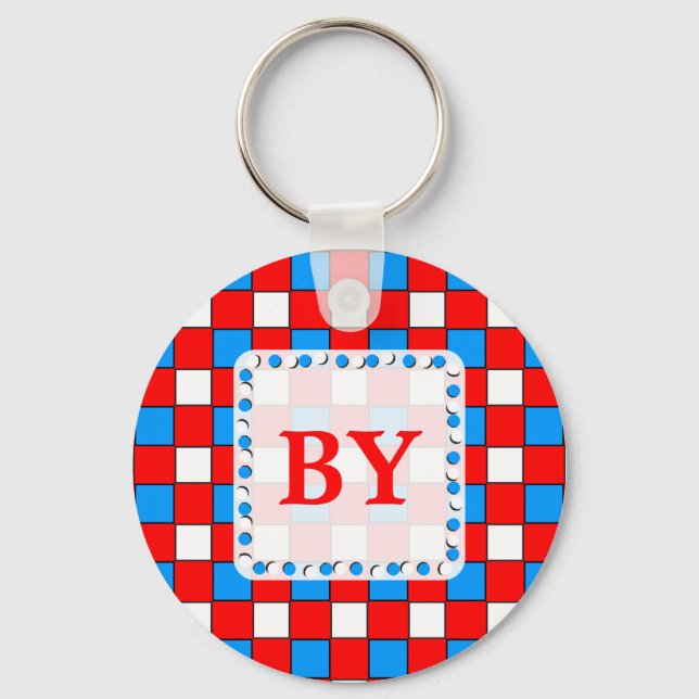 Bayrisch Modern Keychain (Front)