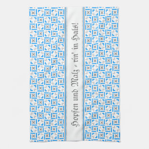 Bayrische Muster Kitchen Towel