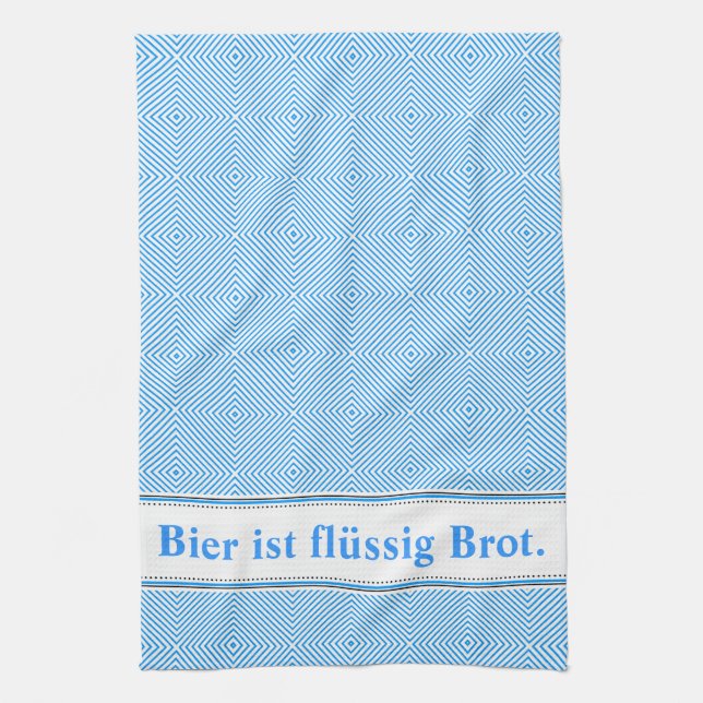 Bayrische Muster Kitchen Towel (Vertical)
