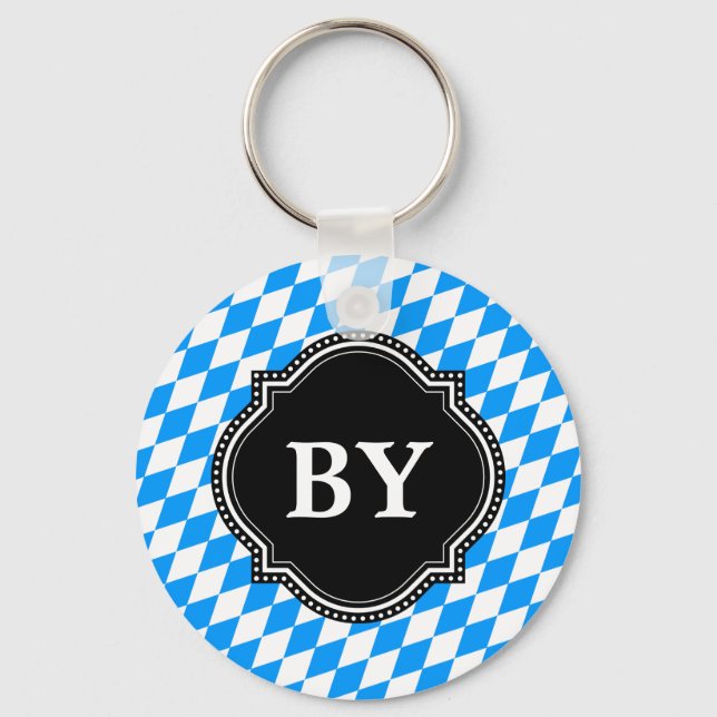 Bayrische Rauten Keychain (Front)