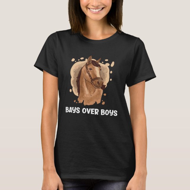 Bays Over Boys  Horse   1 T-Shirt (Front)