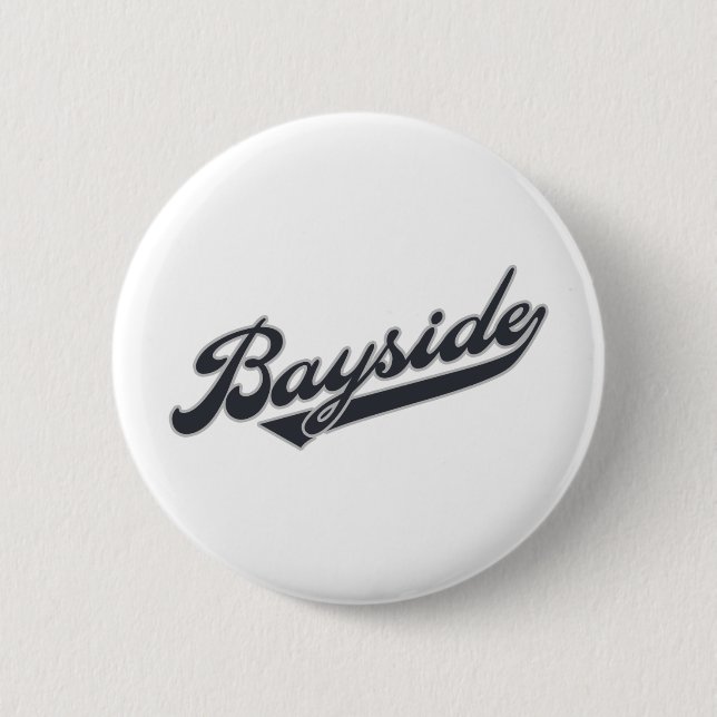 Bayside 2 Inch Round Button (Front)