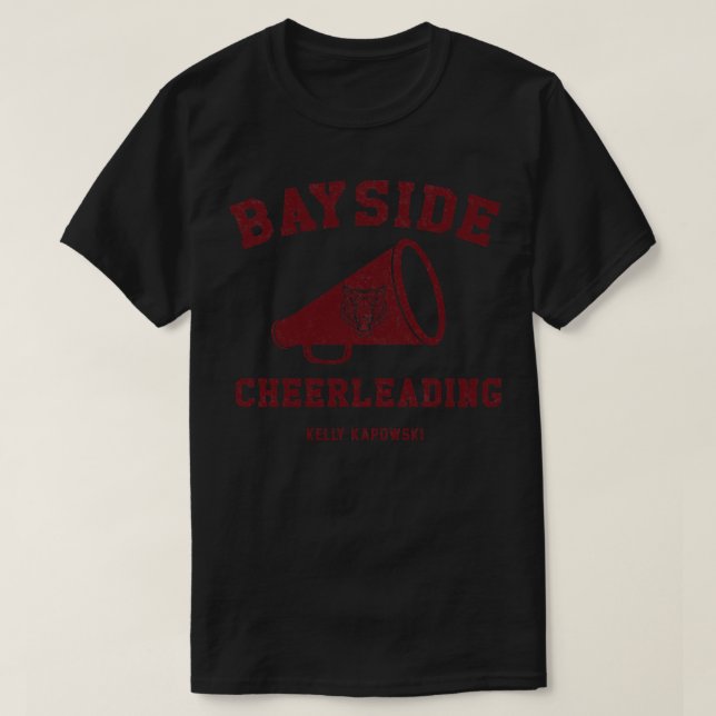 Bayside Cheerleading Kelly Kapowski vintage T-Shirt (Design Front)