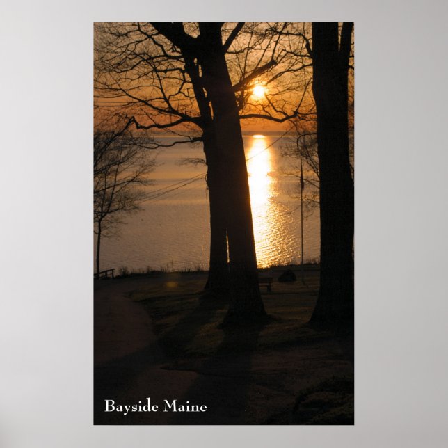 Bayside Maine Poster - 2 (Front)