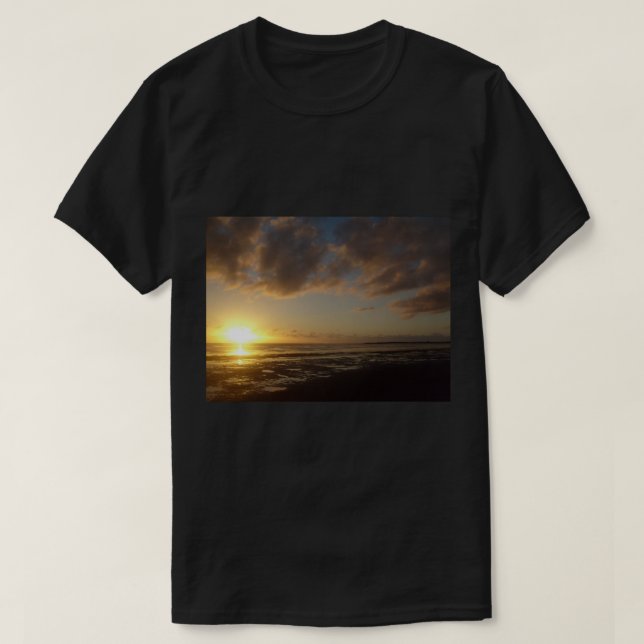 Bayside Sunset T-Shirt (Design Front)