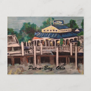 Bayview Avenue, Put-n-Bay, Carte Postale Ohio