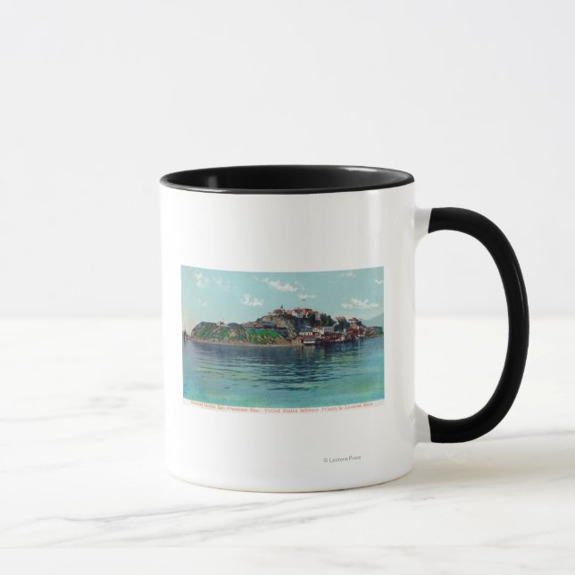 Bayview of Alcatraz Island and Prison Mug (Right)