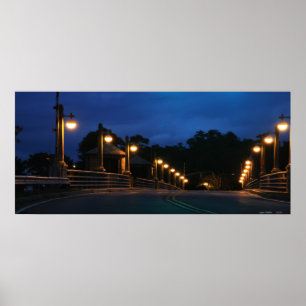 Bayville Bridge Sunrise Poster