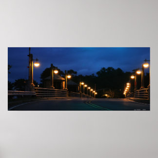 Bayville Bridge Sunrise Poster
