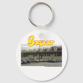 Bazaar Exterior Circa 1980 Keychain