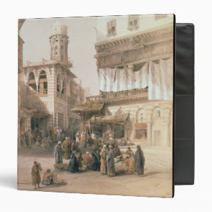 Bazaar of the Coppersmiths, Cairo, from "Egypt and Binder