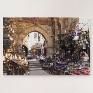 Bazar du Caire, Egypte Jigsaw Puzzle 1014 pc.