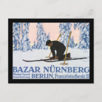 Bazar Nurnberg_Vintage Travel Poster Artwork