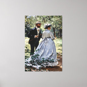 Bazille and Camille Canvas Print