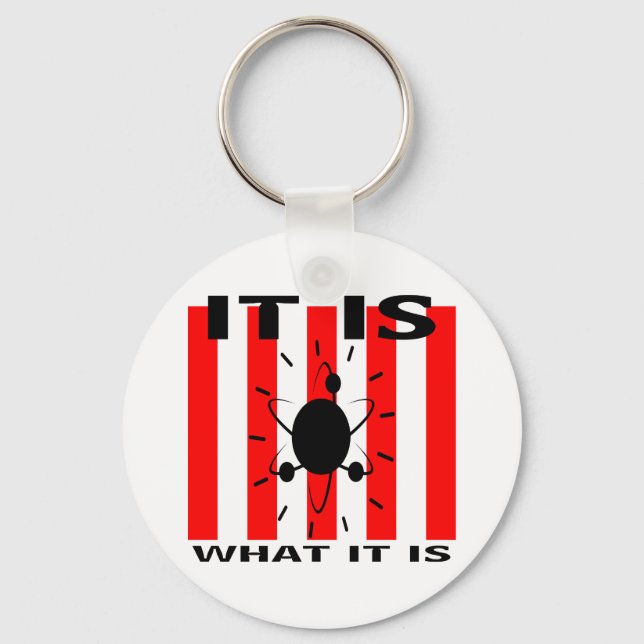 Bazinga Gifts Keychain (Front)