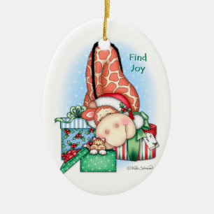 BaZooples "Find Joy" Ornament
