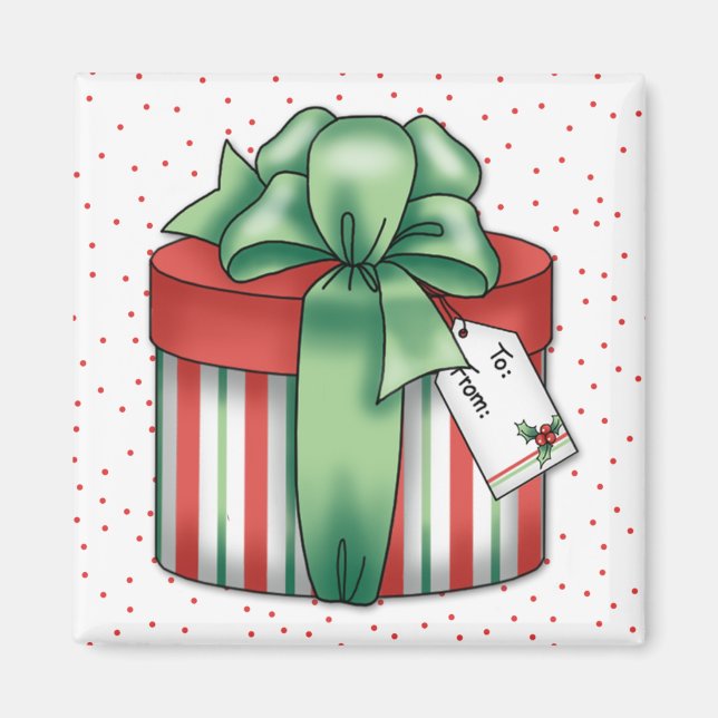 BaZooples Holiday Gift Magnet (Front)