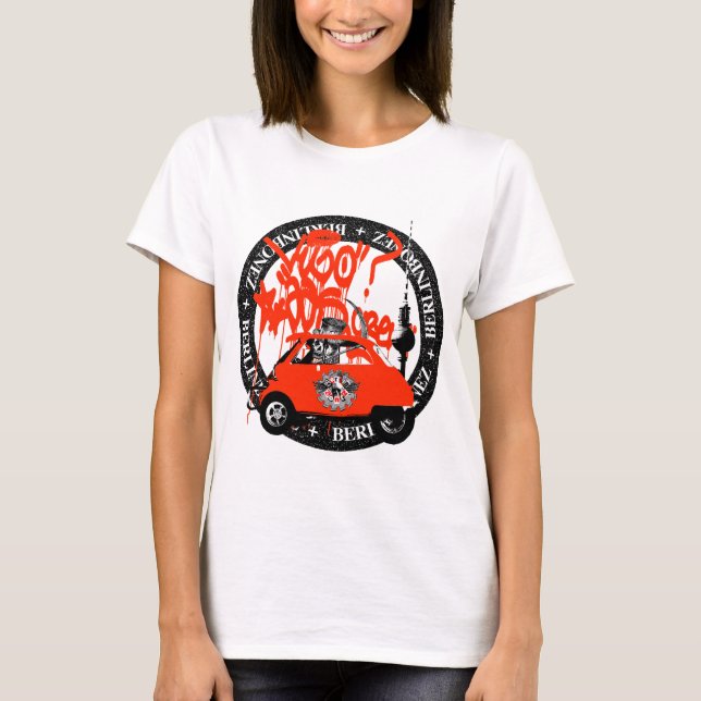BB73 Ampeltödchen ina Bubble Car T-Shirt (Front)