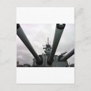 BB-62 Battleship New Jersey Postcard