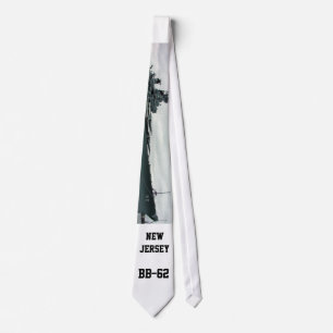 BB-62 Battleship New Jersey Tie