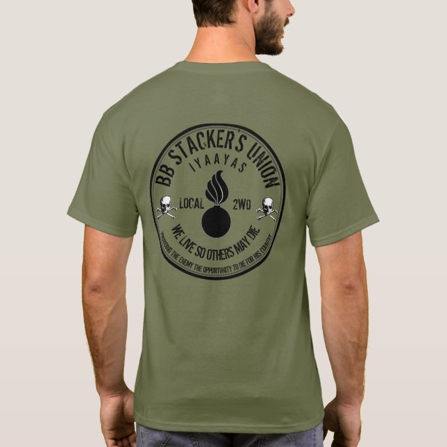 BB Stacker's Union 2W0 T-Shirt (Back)