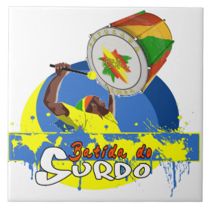 BBaC Stuff Surdo Special K Samba Batucada Brasil Tile