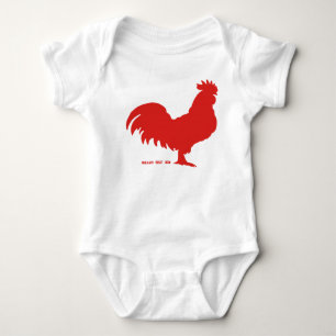 BBB Red Rooster Baby Bodysuit