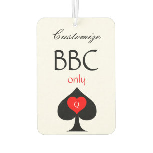 BBC Only Blade Spade Sign Thunder_Cove Air Freshener