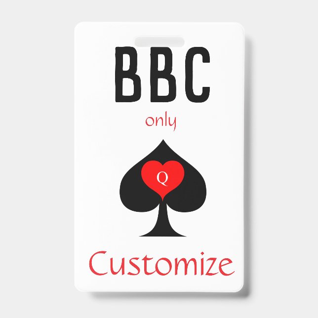 BBC Only Blade Spade Sign Thunder_Cove Badge (Front)