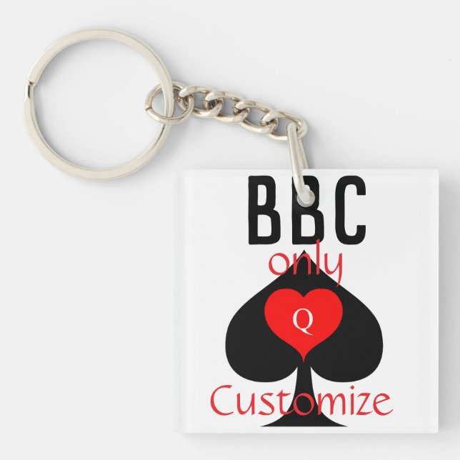 BBC Only Blade Spade Sign Thunder_Cove Keychain (Front)