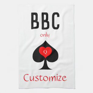 BBC Only Blade Spade Sign Thunder_Cove Kitchen Towel