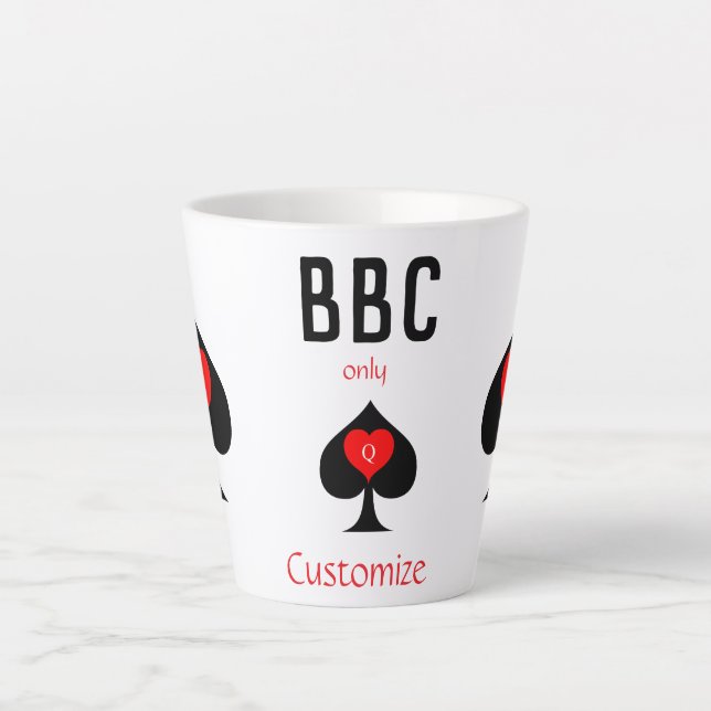 BBC Only Blade Spade Sign Thunder_Cove Latte Mug (Front)