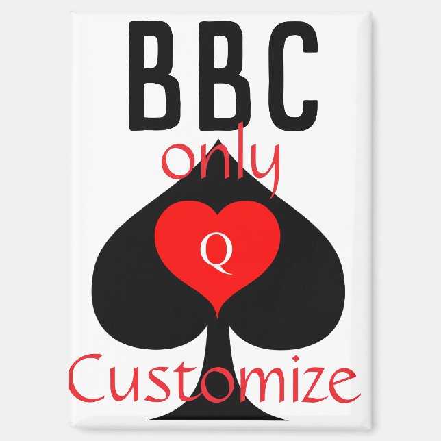 BBC Only Blade Spade Sign Thunder_Cove Magnet (Front)