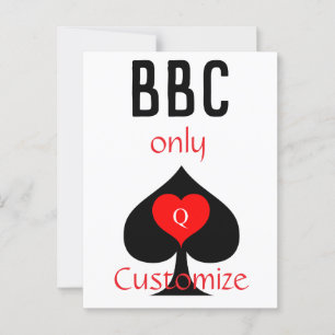 BBC Only Blade Spade Sign Thunder_Cove Postcard