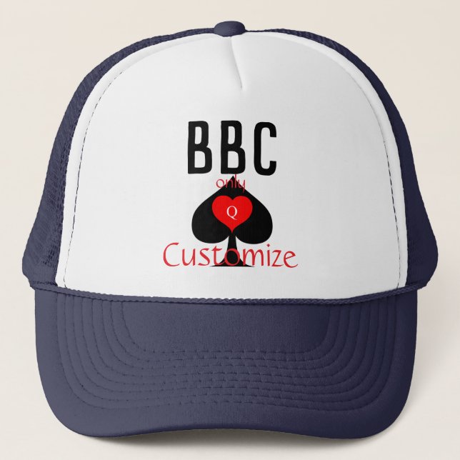 BBC Only Blade Spade Sign Thunder_Cove Trucker Hat (Front)