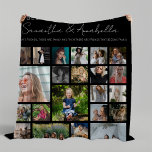 BBF Personalized 24 Photo Collage Fleece Blanket<br><div class="desc">This photo collage 'BEST FRIEND FOREVER' blanket has 24 photos, can be for him or her, is perfect for giving a a birthday, christmas gift or photo tribute keepsake. The keepsake blanket is easy to personalize and the font styles, size and font colour can be changed by clicking on the...</div>