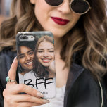 BBF | Personalized Photo iPhone 11 Pro Max Case<br><div class="desc">Surprize your best friend with this stylish photo phone case,  featuring your favourite photo,  the text BFF,  and personalize with your names.</div>