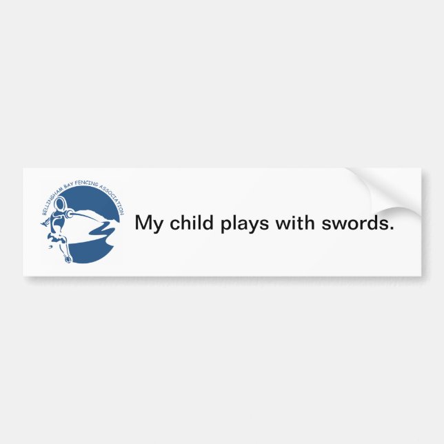 BBFA Bumper Sticker - child (Front)