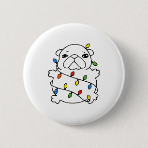Bble Meme Christmas Funny I Am Bble Wash My Belly  2 Inch Round Button