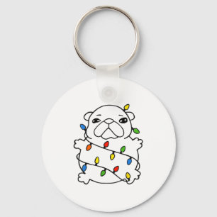 Bble Meme Christmas Funny I Am Bble Wash My Belly  Keychain