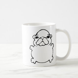 Bble Meme Funny Dog Brainrot Wash My Belly Meme Coffee Mug