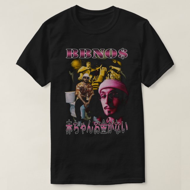 BBNO$ Vintage Bootleg Classic T-Shirt (Design Front)