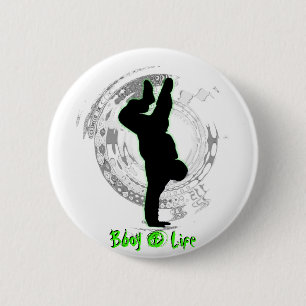 Bboy 4 Life Button