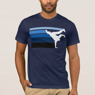 BBOY gradient blu wht T-Shirt