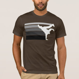 BBOY gradient grey wht T-Shirt