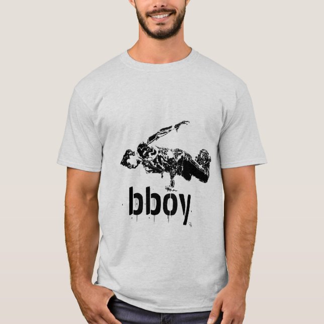 Bboy pose by Jeffrey T-Shirt (Front)